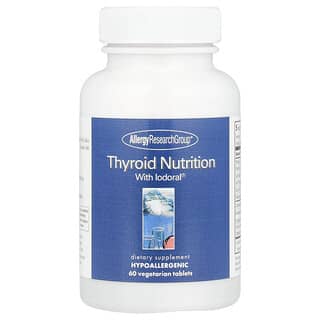 Allergy Research Group, Thyroid Nutrition with Iodoral®, 60 Vegetarian Tablets