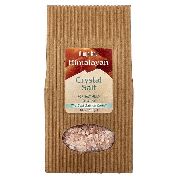 Aloha Bay, 喜馬拉雅晶鹽，粗鹽，18 盎司（510 克）