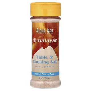 Aloha Bay, Himalayan Table & Cooking Salt, Fine Crystals, 6 oz (170 g)