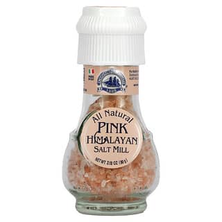 Drogheria & Alimentari, Molinillo de sal rosa de Los Himalayas completamente natural, 3.18 oz (90 g)