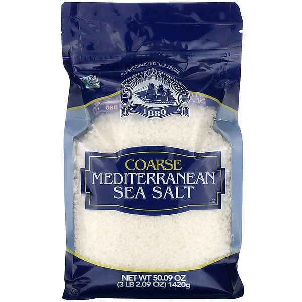 Drogheria & Alimentari, Coarse Mediterranean Sea Salt, 50.09 oz (1,420 g) (Discontinued Item) 