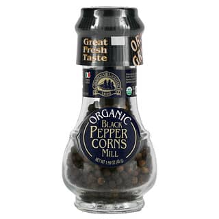 Drogheria & Alimentari, Organic Black Pepper Corns Mill, 1.59 oz (45 g)