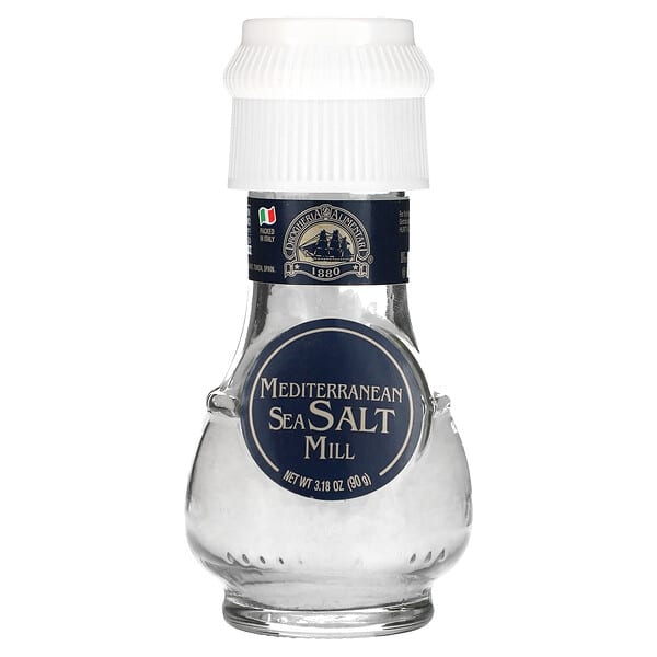 Drogheria & Alimentari, Mediterranean Sea Salt Mill, 3.18 oz (90 g)