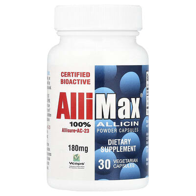 Norland Allimax, 100% Allicin Powder Capsules, 180 mg, 30 Vegetarian Capsules supplement Uganda UGX 97580