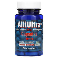 Allimax, Cápsulas AlliUltra, 360 mg, 30 cápsulas