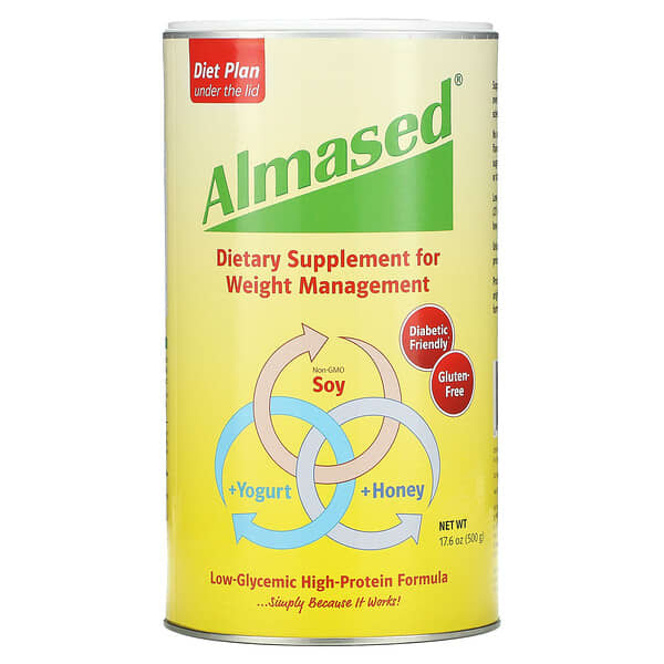 Almased USA, Almased dieta sinérgica, 17,6 oz (500 g) (Producto descontinuado) 