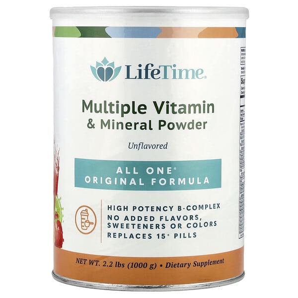 Original Formula, Multiple Vitamin & Mineral Powder, Unflavored, 2.2 lbs (1,000 g)
