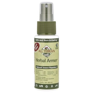 All Terrain, Herbal Armor®, Répulsif naturel contre les insectes, 59 ml