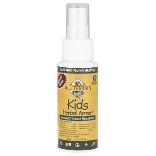 All Terrain, Herbal Armor para niños, Repelente de insectos natural, 59 ml (2,0 oz. líq.)