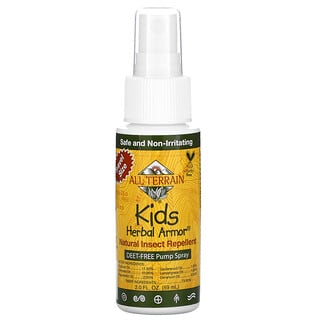 All Terrain, Kids Herbal Armor, Repelente de Insetos Natural, 2,0 fl oz (60 ml)