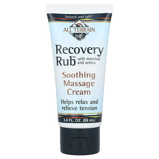 All Terrain, Recovery Rub, Soothing Massage Cream, 3 fl oz (89 ml)