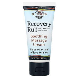All Terrain, Recovery Rub, Soothing Massage Cream, 3 fl oz (89 ml)