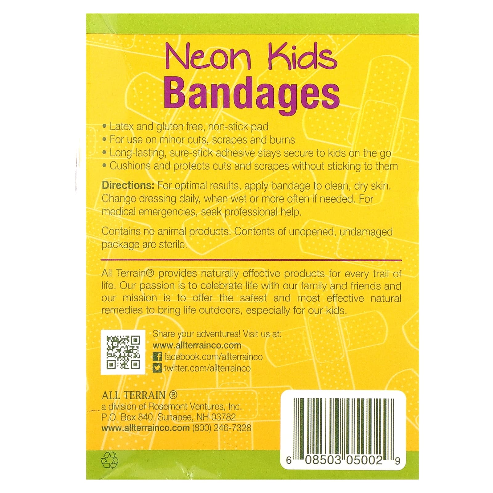 Kids Advanced Bandages, Assorted Sizes, 20 Bandages
