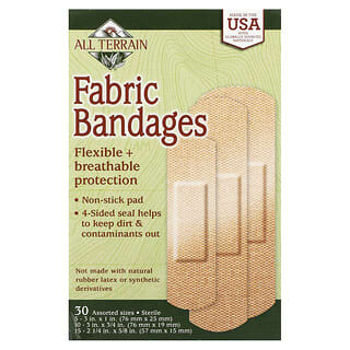 All Terrain, Bandaże materiałowe, różne rozmiary, 30 bandaży