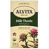 Organic, Milk Thistle Tea, Caffeine Free, 24 Tea Bags, 2.54 oz (72 g)