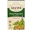 Ginger-Peppermint, Organic, Caffeine Free, 24 Tea Bag, 1.69 oz (48 g)