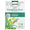 Organic Botanical Tea, Dandelion Root, Caffeine Free, 16 Individually Wrapped Tea Bags, 1.13 oz (32 g)