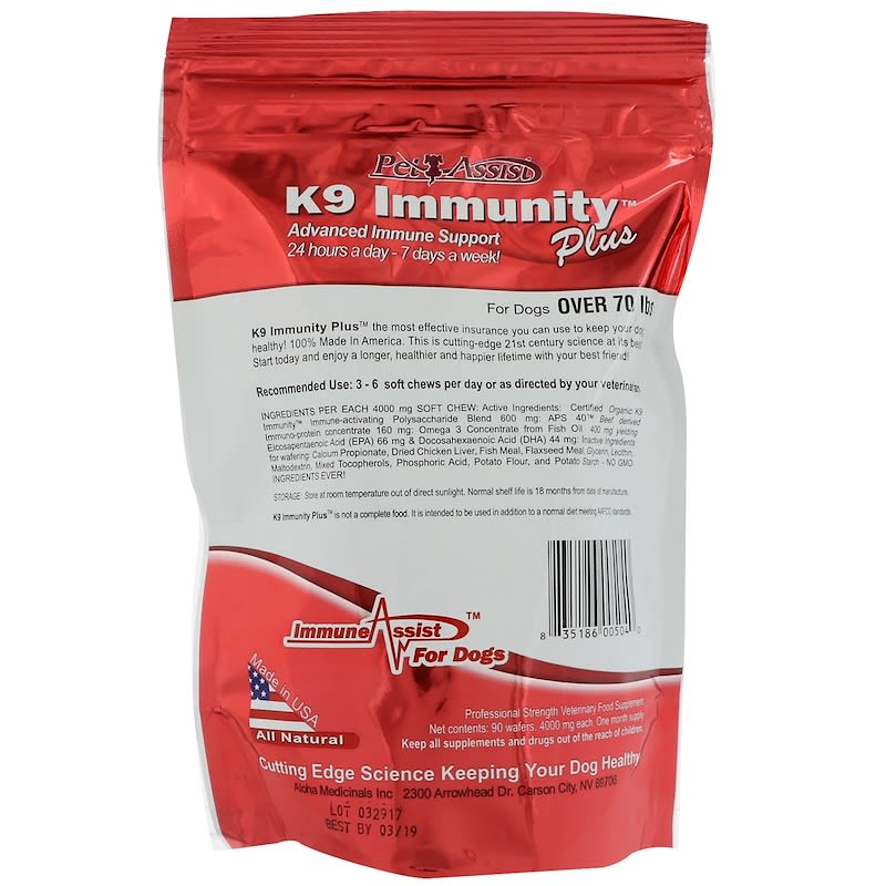 K9 hotsell immunity plus