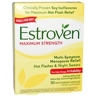 Estroven, Эстровен максимальная сила, 30 капсул растительного происхождения