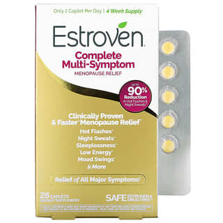 Estroven (إستروفين)‏, شعور تام بالراحة بعد انقطاع الطمث، 28 كبسولة نباتية