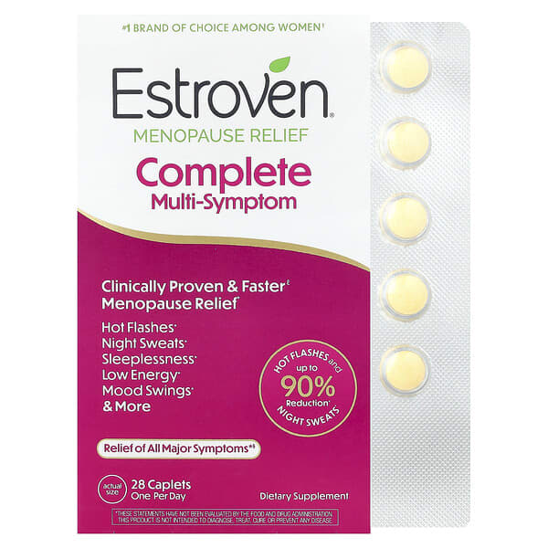 Complete Multi-Symptom Menopause Relief, 28 Caplets