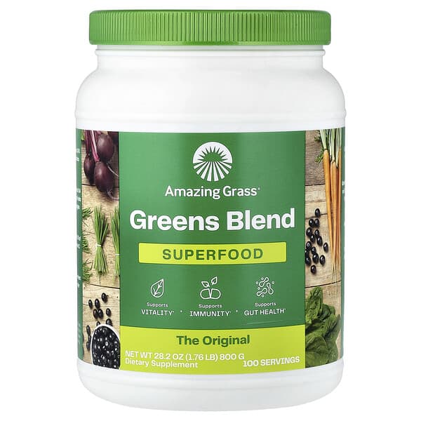 Amazing Grass Greens Blend, Superfood, 1.76 lb (800 g)