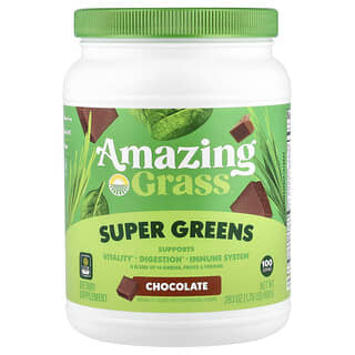 Amazing Grass, Green Superfood, шоколад, 800 г (28,2 унции)
