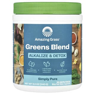 Amazing Grass, Green Superfood, Alkalinasi & Detoks, 240 g (8,5 ons)