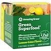 Green Superfood, Effervescent Greens, Lemon-Lime Flavor, 6 Tubes, 10 Tablets Each