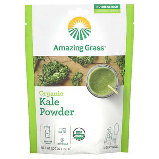 Amazing Grass, Col rizada orgánica en polvo, 150 g (5,29 oz)