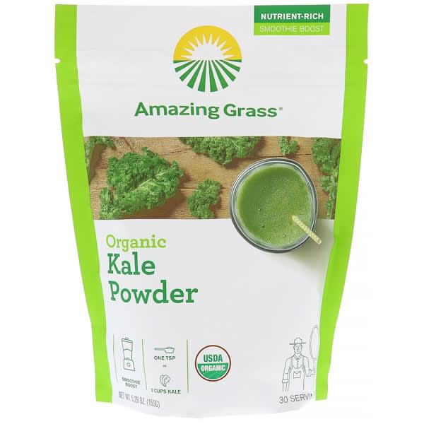 Amazing Grass, Organic Kale Powder, 5.29oz (150g)