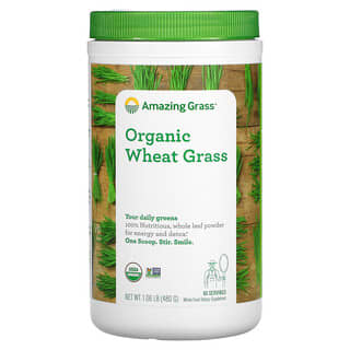 Amazing Grass, Organic Wheat Grass, 1.06 lb (480 g)