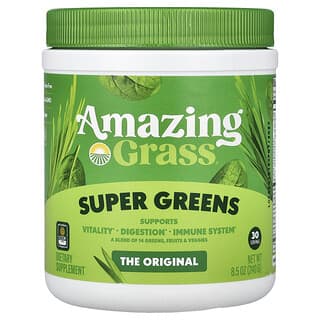 Amazing Grass, Greens Blend Superfood, het origineel, 8,5 oz (240 g)
