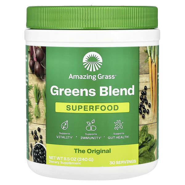 Amazing Grass, Greens Blend Superfood, The Original, 8.5 oz (240 g)