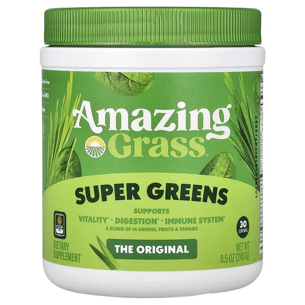 Amazing Grass Greens Blend Superfood, 8.5 oz (240 g)