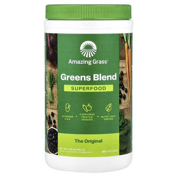 Amazing Grass Greens Blend Superfood, 1.06 lb (480 g)