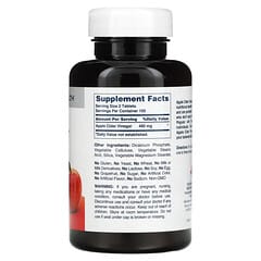 American Health, Apple Cider Vinegar, 240 mg , 200 Tablets