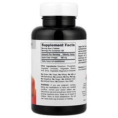 アップルサイダービネガー、480mg、タブレット200粒（1粒あたり240mg）