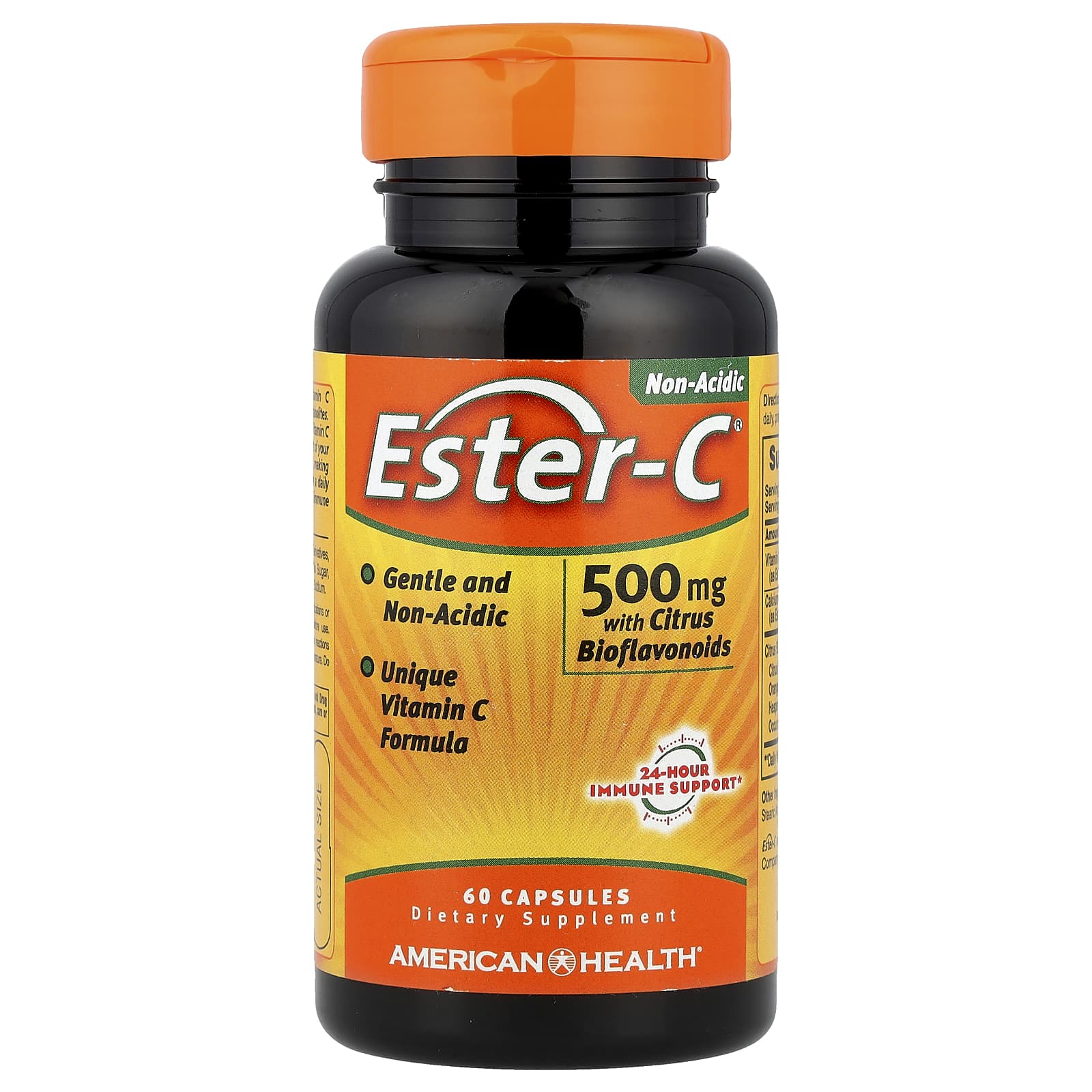 American Health, Ester-C® с цитрусовыми биофлавоноидами, 60 капсул