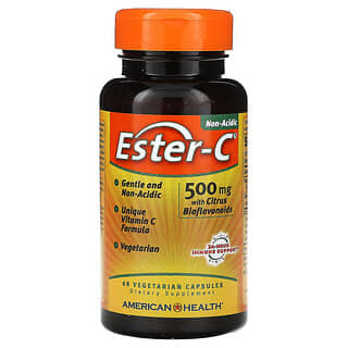 American Health, Ester-C, 60 capsules végétariennes
