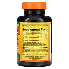 American Health, 柑橘系バイオフラボノイド配合Ester-C（エスターC）、1,000mg、ベジタブレット120粒