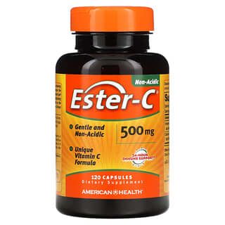 American Health, 에스터-C, 500 mg, 120 캡슐