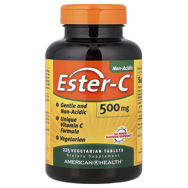 American Health, Ester-C®，225 片素食片（每片 500 毫克）