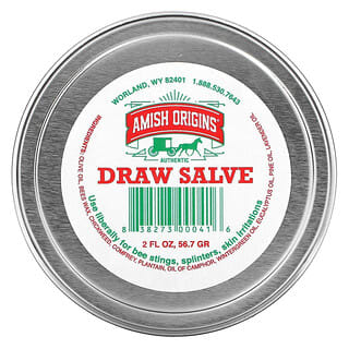 Amish Origins, Draw Salve，2 液量盎司（56.7 克）