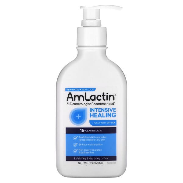 AmLactin, 快速緩解修護乳液，無香，7.9 盎司（225 克）