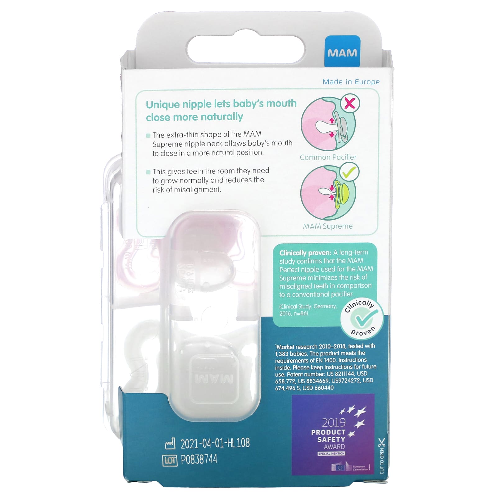 Supreme Pacifier - Plum