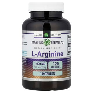Amazing Nutrition, L-Arginine, 1,000 mg, 120 Tablets