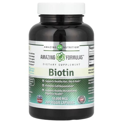 Amazing Nutrition, Biovitamin, 10,000 mcg, 200 Vegetarian Capsules