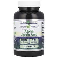Acide Alpha-Lipoïque 600 Mg - 120 Gélules Airboy - Antioxydant, Métabolisme, Peau, équilibre Glycémique