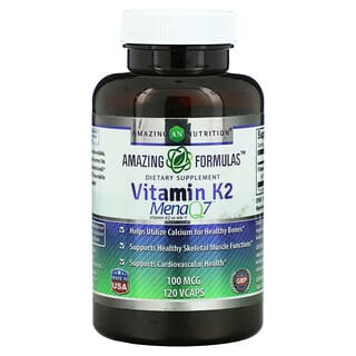 Amazing Nutrition, Vitamin K2, 100 mcg, 120 VKapseln